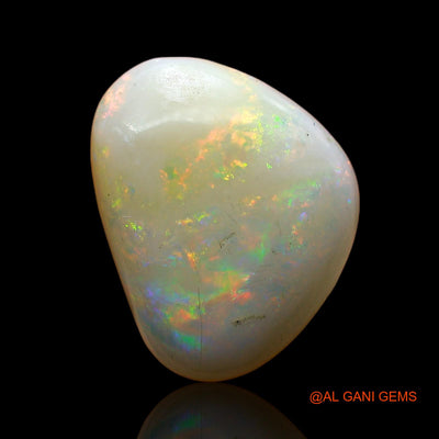 5.00 Cts Natural Australian Fire Opal Fancy Cabochon Loose Gemstone For Jewelry 14x11x5 mm AC-935