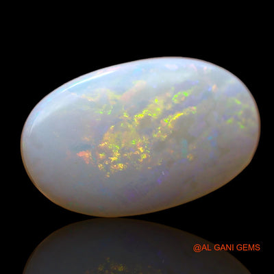 3.00 Cts Natural Australian Fire Opal Oval Cabochon Loose Gemstone For Jewelry 15x9x3 mm AC-936