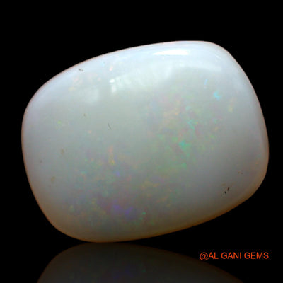 3.00 Cts Unheated Australian Fire Opal Loose Gemstone Oval Cabochon Natural 14x10x4 mm AC-939