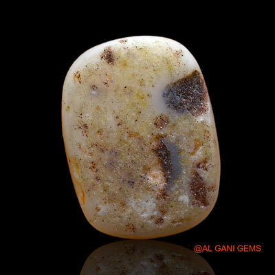 3.00 Cts Unheated Australian Fire Opal Loose Gemstone Oval Cabochon Natural 14x10x4 mm AC-939
