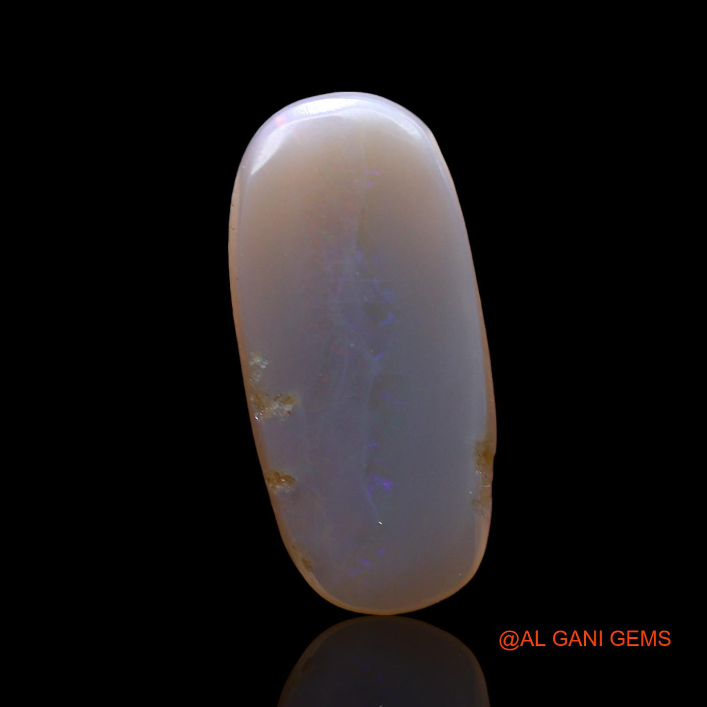 3.00 Cts Natural Australian Fire Opal Loose Gemstone Oval Cabochon 17x8x3 mm AC-941