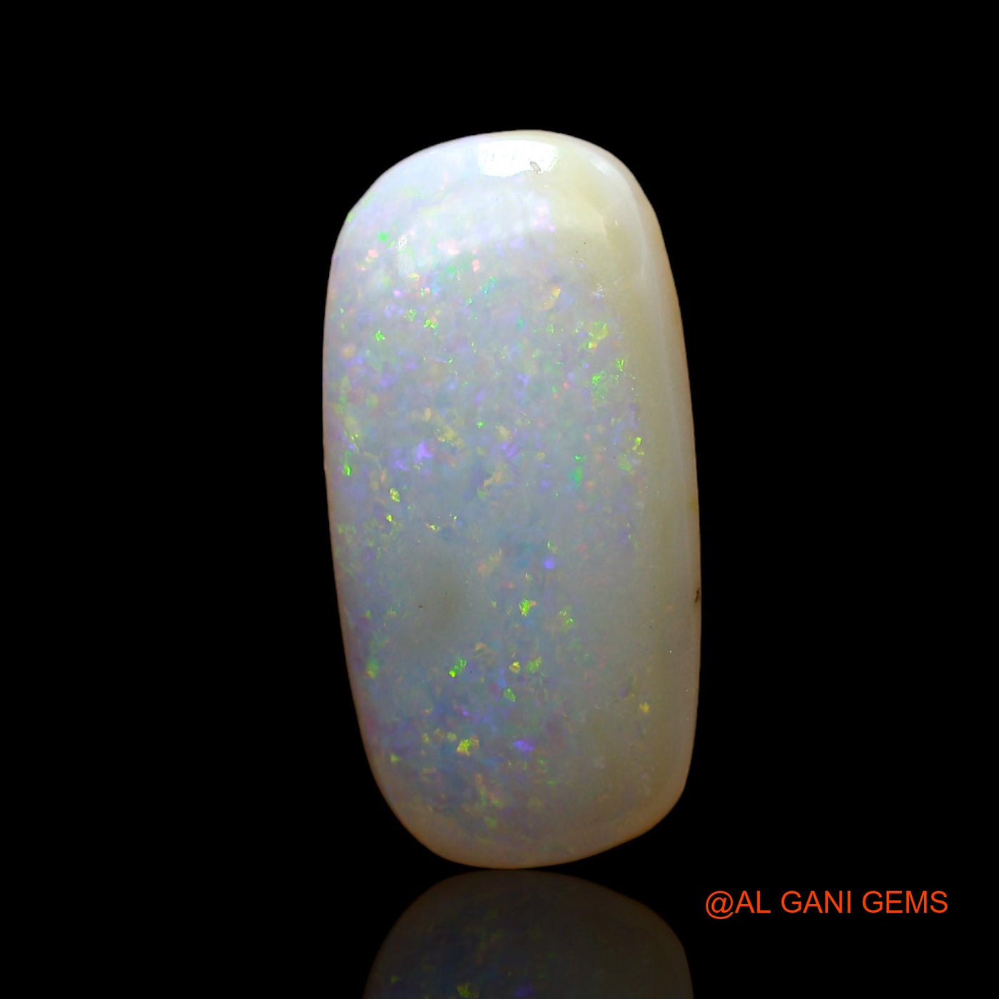 3.00 Cts Unheated Australian Fire Opal Loose Gemstone Oval Cabochon Natural 16x8x3 mm AC-942