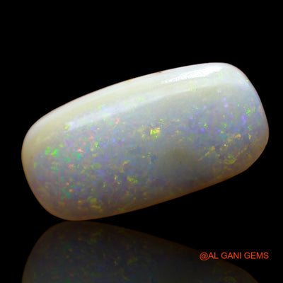 3.00 Cts Unheated Australian Fire Opal Loose Gemstone Oval Cabochon Natural 16x8x3 mm AC-942