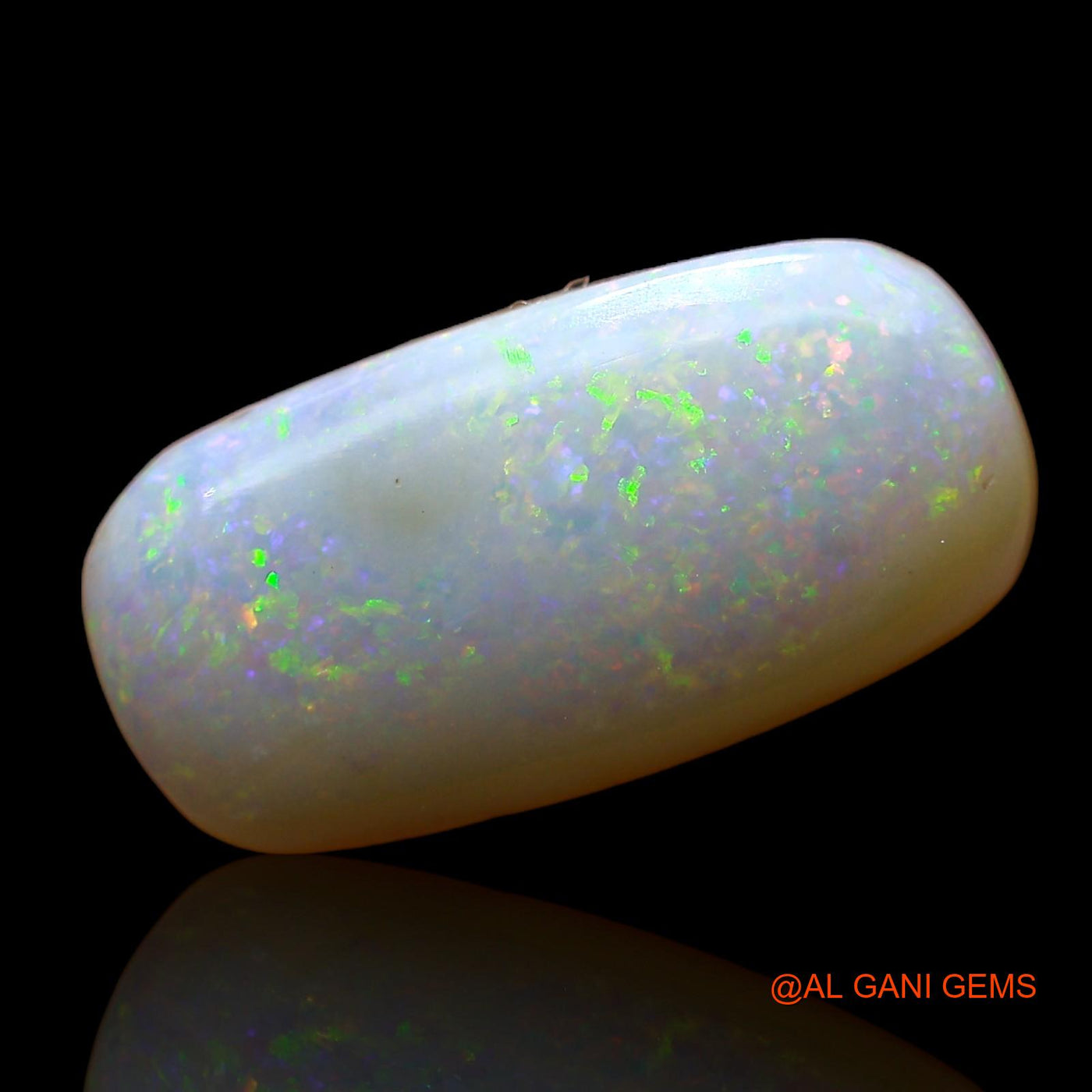 3.00 Cts Unheated Australian Fire Opal Loose Gemstone Oval Cabochon Natural 16x8x3 mm AC-942