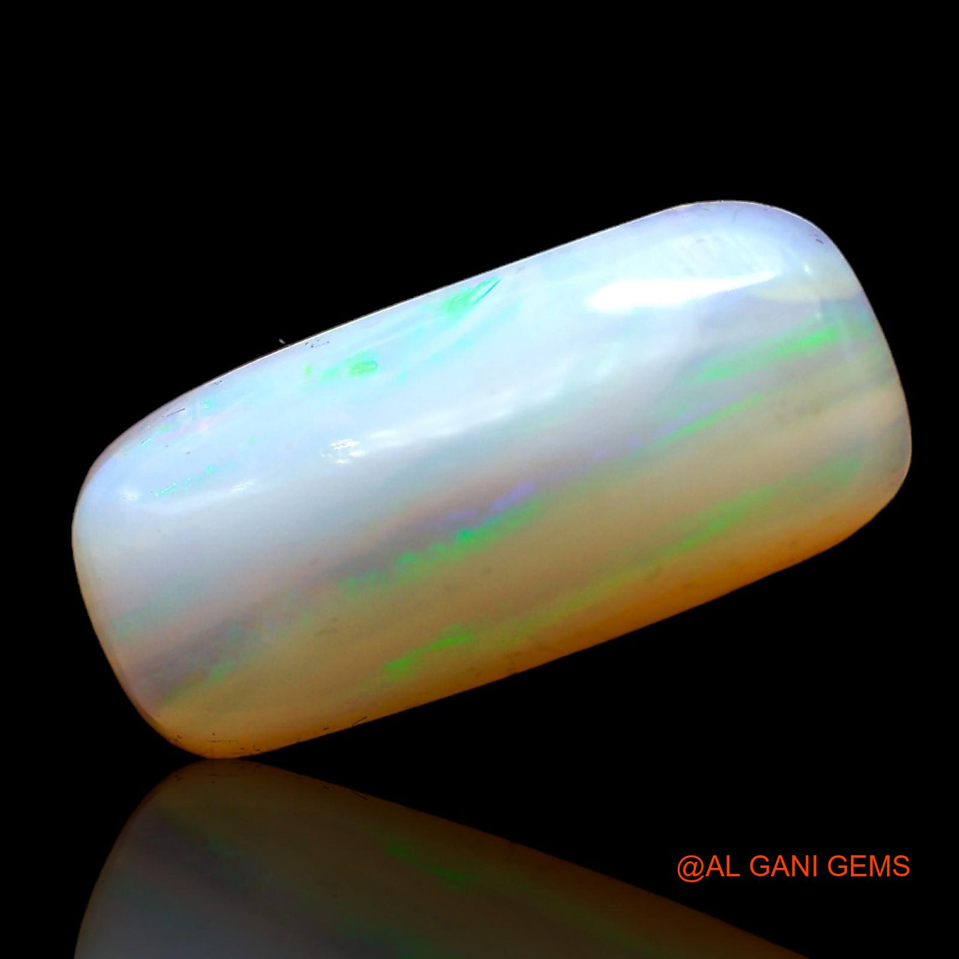 3.00 Cts Natural Australian Fire Opal Oval Cabochon Loose Gemstone For Jewelry 16x7x4 mm AC-945