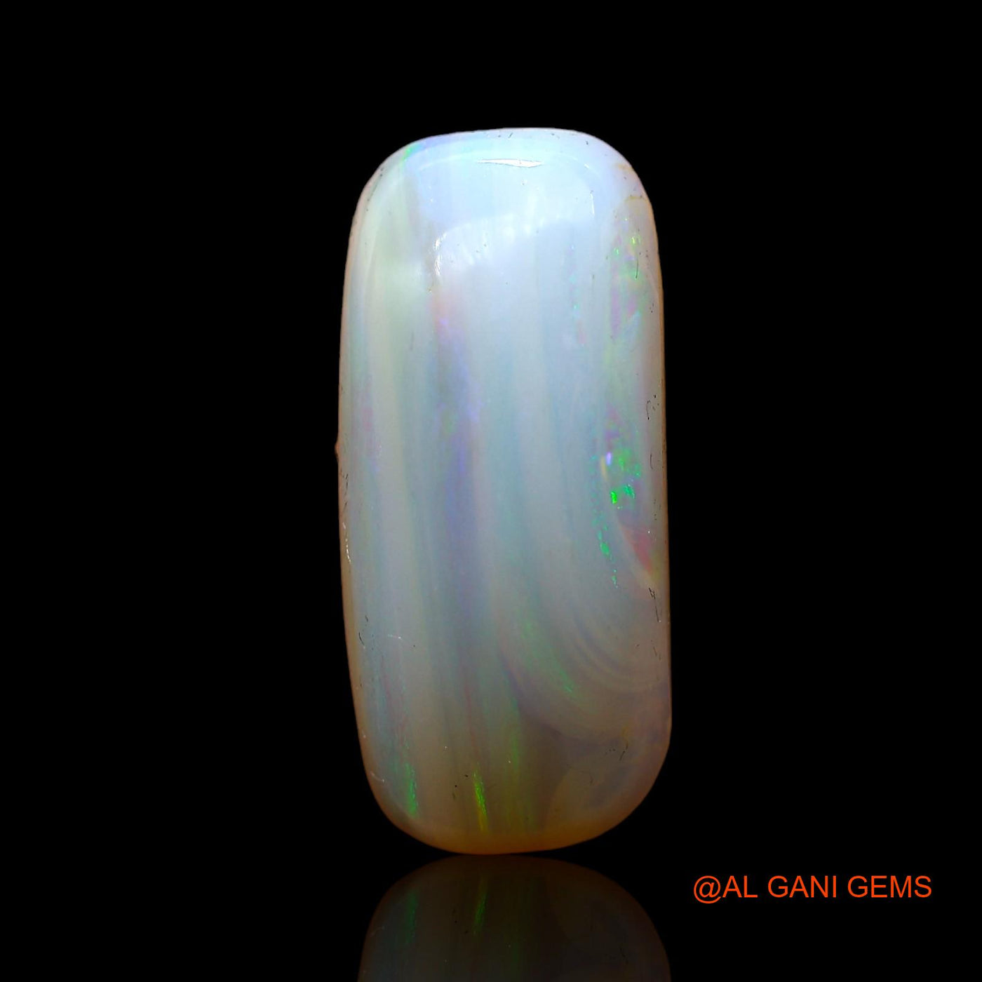 3.00 Cts Natural Australian Fire Opal Oval Cabochon Loose Gemstone For Jewelry 16x7x4 mm AC-945