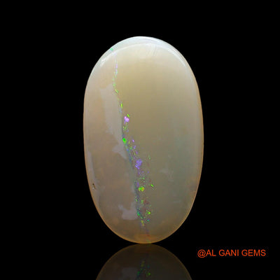 Natural Untreated Fire Opal Loose Gemstone Oval Cabochon From Australia 2.00 Cts 16x9x2 mm AC-946