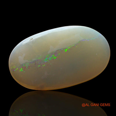 Natural Untreated Fire Opal Loose Gemstone Oval Cabochon From Australia 2.00 Cts 16x9x2 mm AC-946