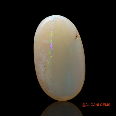 Natural Untreated Fire Opal Loose Gemstone Oval Cabochon From Australia 2.00 Cts 16x9x2 mm AC-946