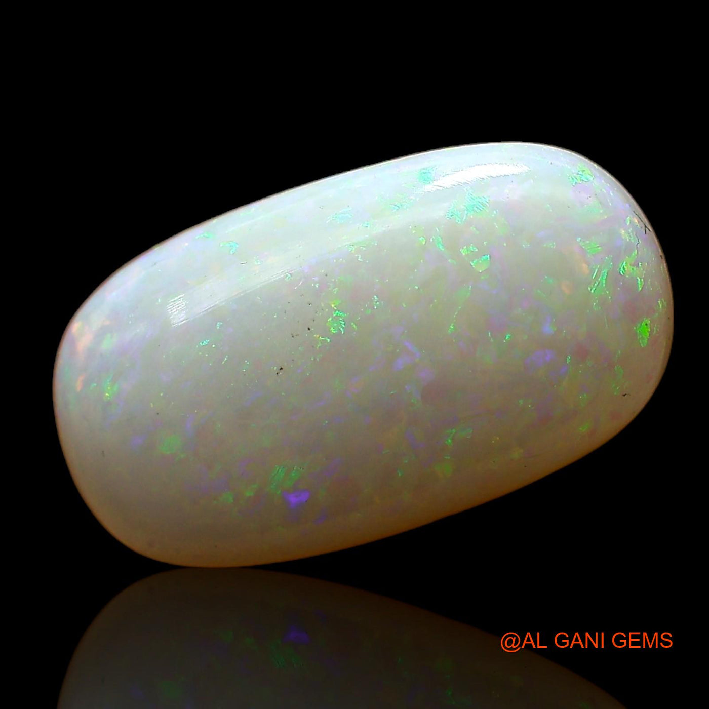 3.00 Cts Natural Australian Fire Opal Loose Gemstone Oval Cabochon 15x8x3 mm AC-947