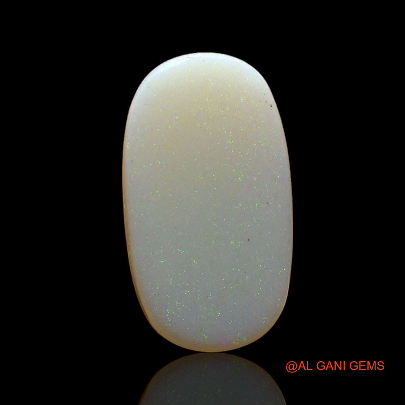 3.00 Cts Natural Australian Fire Opal Loose Gemstone Oval Cabochon 15x8x3 mm AC-947