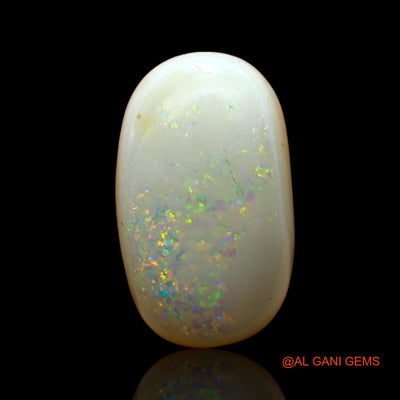 5.00 Cts Natural Australian Fire Opal Loose Gemstone Oval Cabochon 15x8x5 mm AC-948