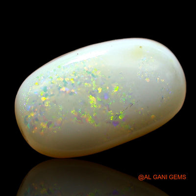 5.00 Cts Natural Australian Fire Opal Loose Gemstone Oval Cabochon 15x8x5 mm AC-948