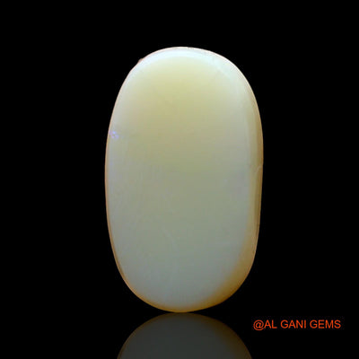 5.00 Cts Natural Australian Fire Opal Loose Gemstone Oval Cabochon 15x8x5 mm AC-948