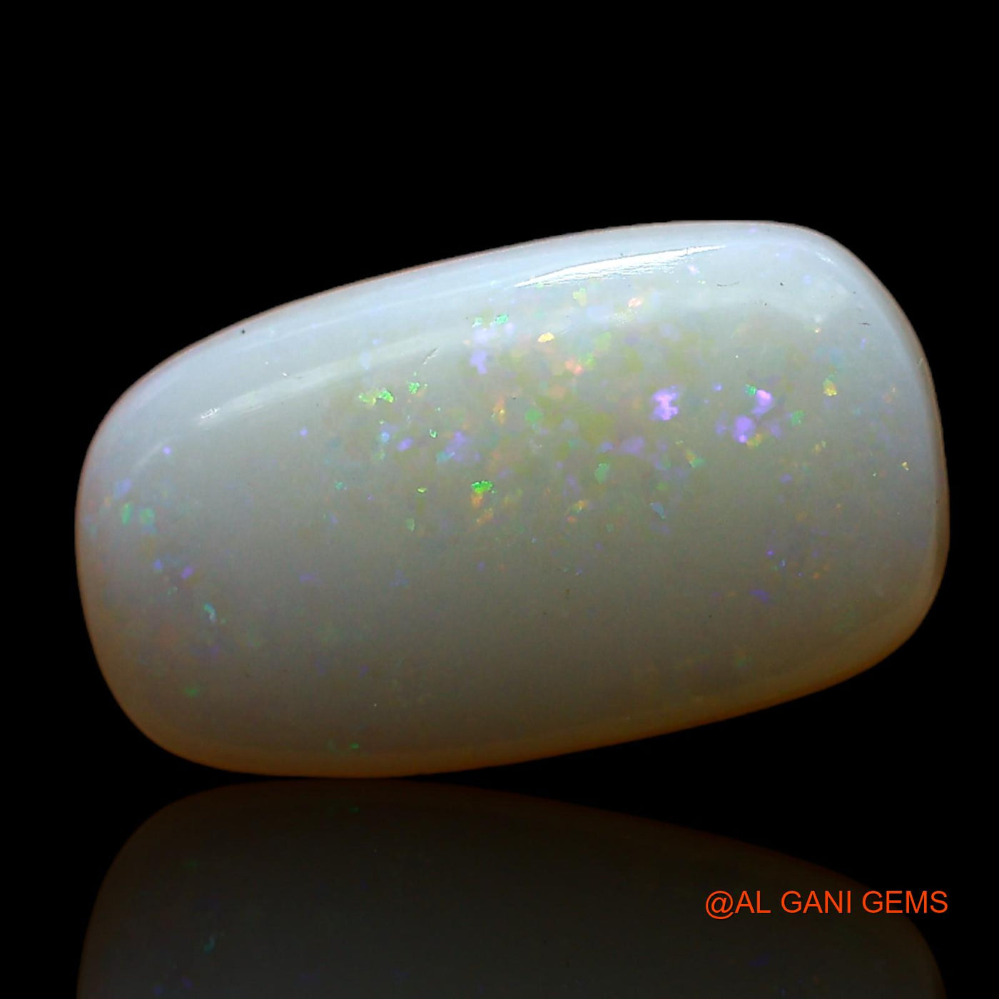 3.00 Cts Natural Australian Fire Opal Oval Cabochon Loose Gemstone For Jewelry 15x8x3 mm AC-949