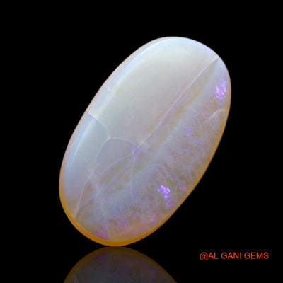 5.00 Cts Natural Australian Fire Opal Loose Gemstone Oval Cabochon 19x11x3 mm AC-94