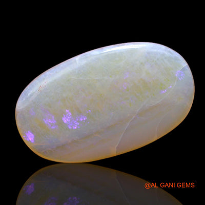 5.00 Cts Natural Australian Fire Opal Loose Gemstone Oval Cabochon 19x11x3 mm AC-94