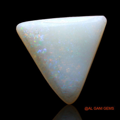 Natural Fire Opal Gemstone 3.00 Cts Loose Trillion Cabochon From Australia 12x12x4 mm AC-953