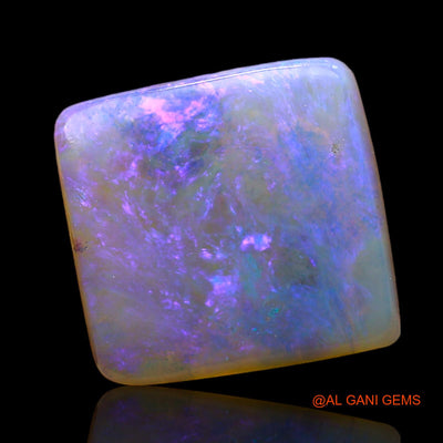 3.00 Cts Natural Australian Fire Opal Loose Gemstone Square Cabochon 12x11x2 mm AC-955