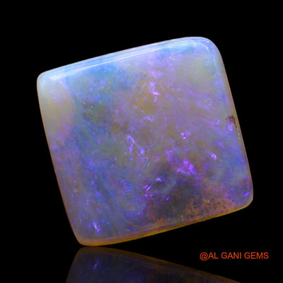 3.00 Cts Natural Australian Fire Opal Loose Gemstone Square Cabochon 12x11x2 mm AC-955