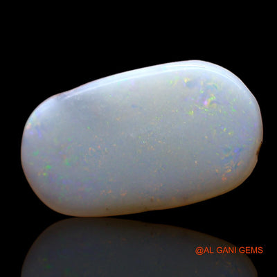 Natural Fire Opal Gemstone 2.00 Cts Loose Oval Cabochon From Australia 16x9x1 mm AC-956