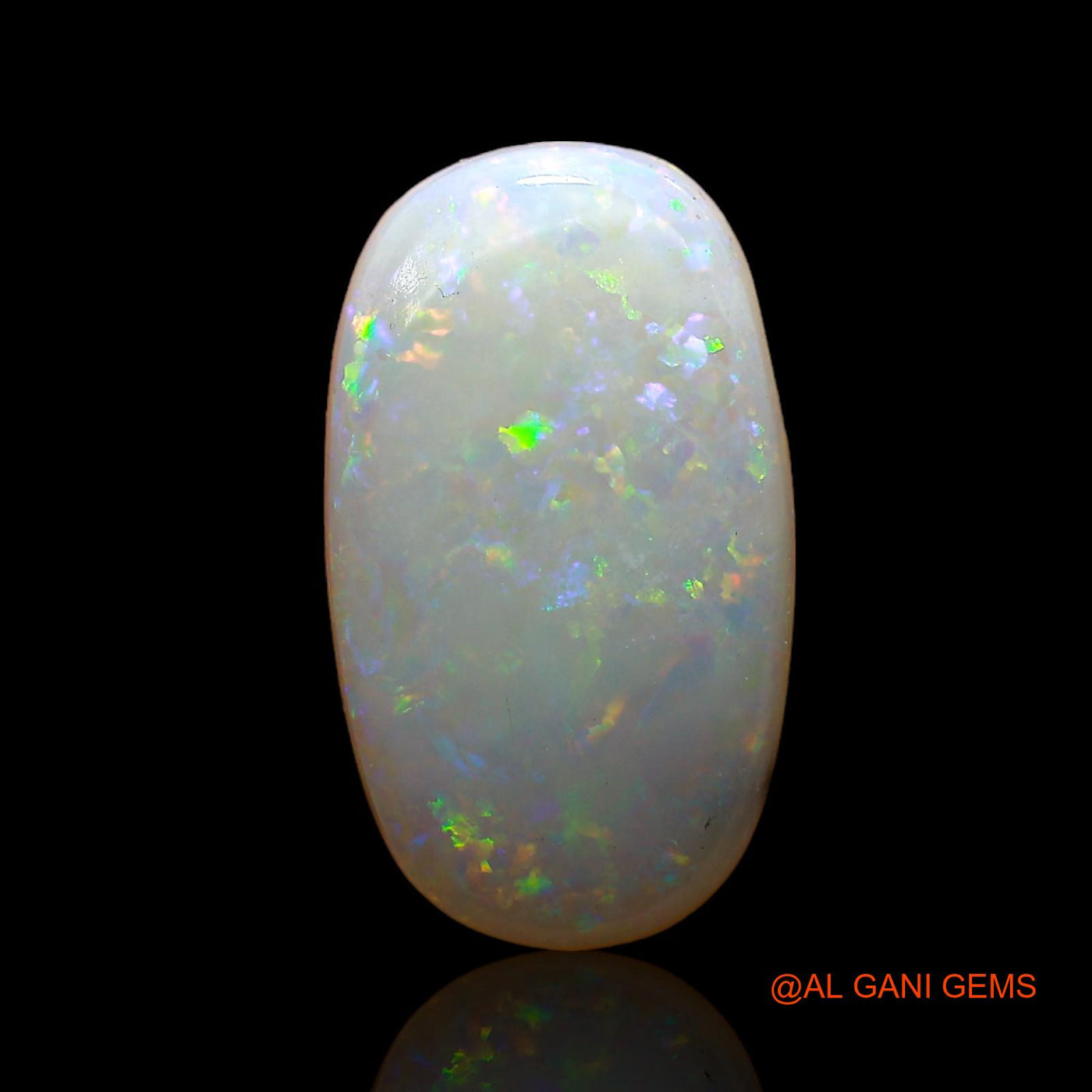3.00 Cts Natural Australian Fire Opal Oval Cabochon Loose Gemstone For Jewelry 16x9x3 mm AC-957