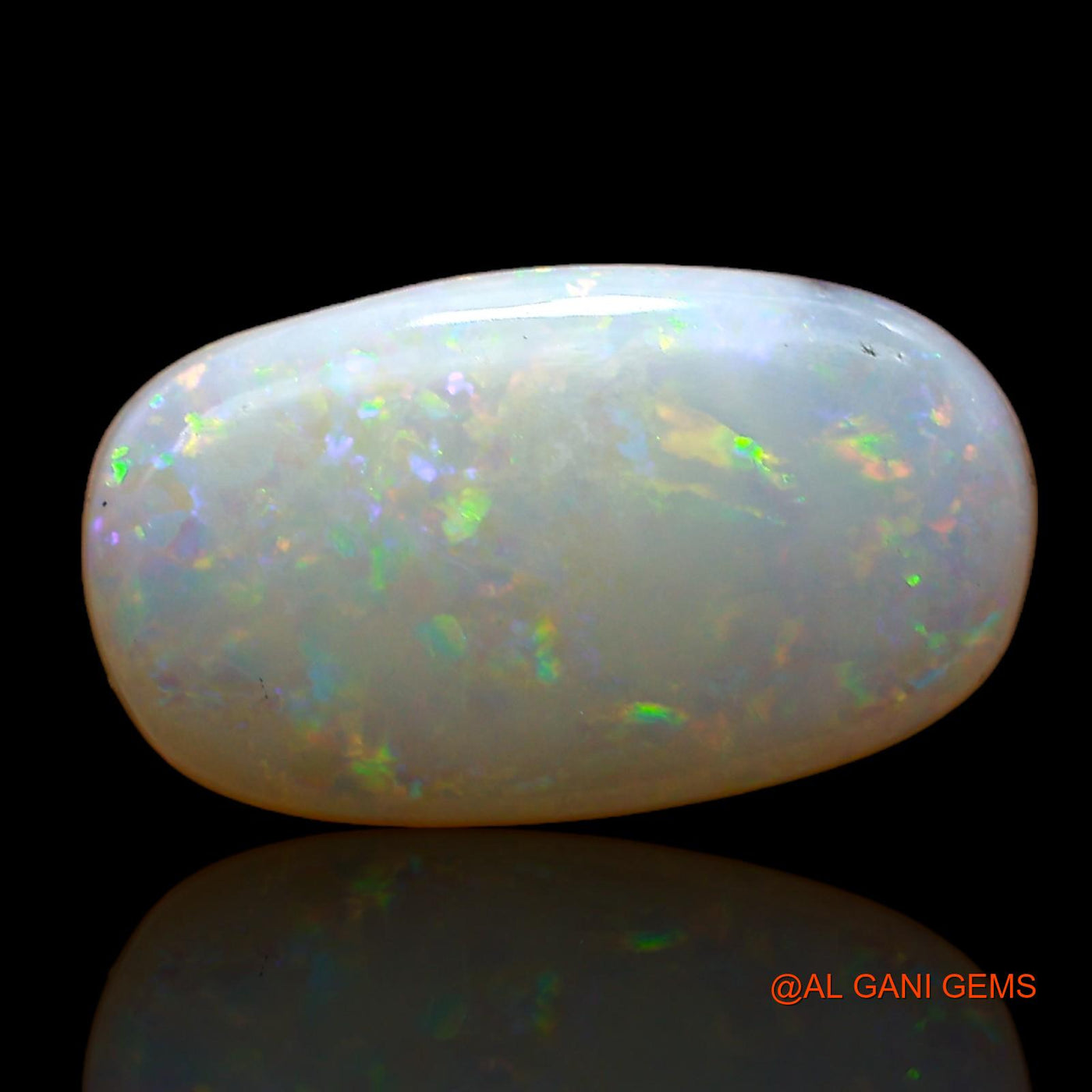 3.00 Cts Natural Australian Fire Opal Oval Cabochon Loose Gemstone For Jewelry 16x9x3 mm AC-957
