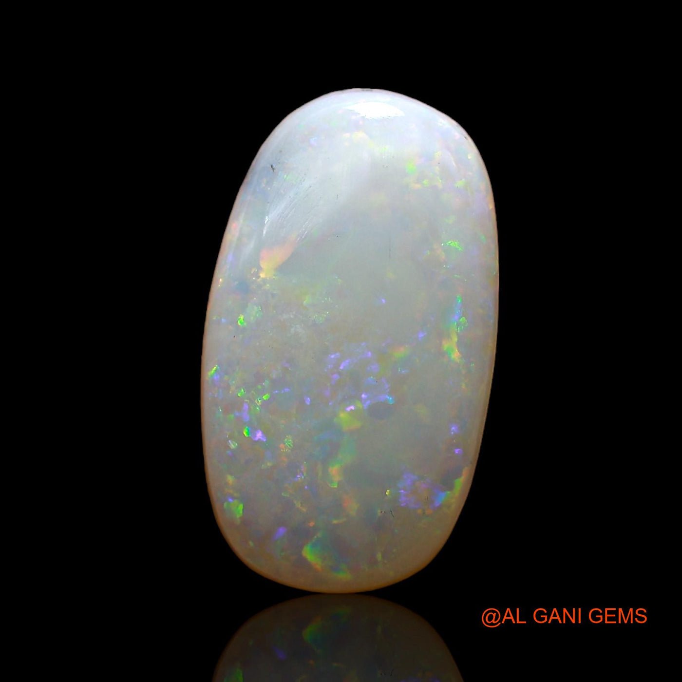 3.00 Cts Natural Australian Fire Opal Oval Cabochon Loose Gemstone For Jewelry 16x9x3 mm AC-957