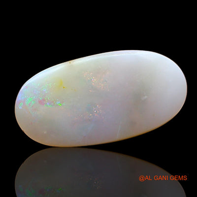 4.00 Cts Natural Australian Fire Opal Loose Gemstone Oval Cabochon 15x8x4 mm AC-959