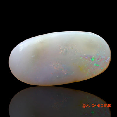 4.00 Cts Natural Australian Fire Opal Loose Gemstone Oval Cabochon 15x8x4 mm AC-959