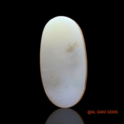 4.00 Cts Natural Australian Fire Opal Loose Gemstone Oval Cabochon 15x8x4 mm AC-959