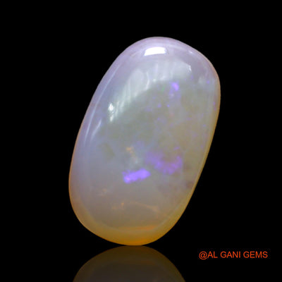 8.00 Cts Natural Australian Fire Opal Oval Cabochon Loose Gemstone For Jewelry 18x11x5 mm AC-95