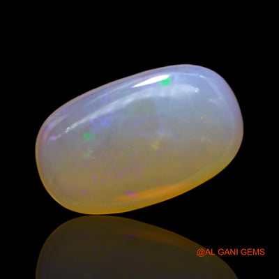 8.00 Cts Natural Australian Fire Opal Oval Cabochon Loose Gemstone For Jewelry 18x11x5 mm AC-95