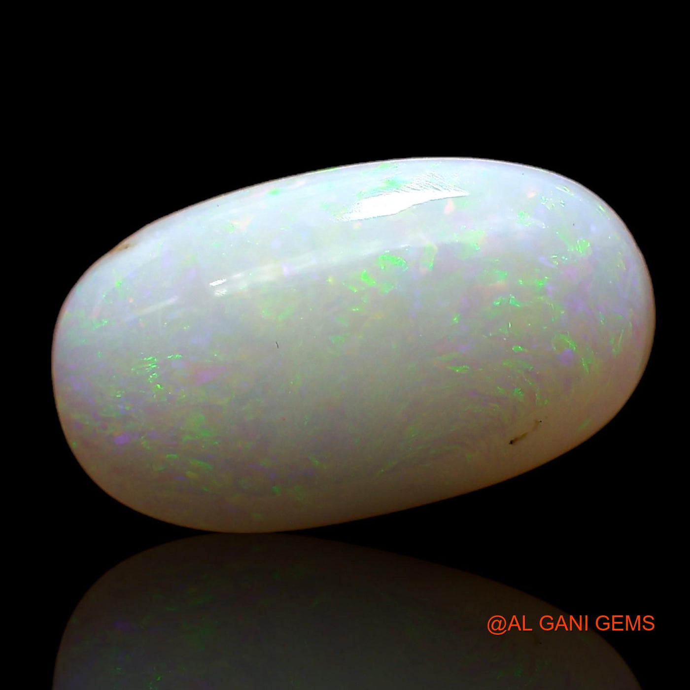 4.00 Cts Natural Australian Fire Opal Loose Gemstone Oval Cabochon 15x9x4 mm AC-960