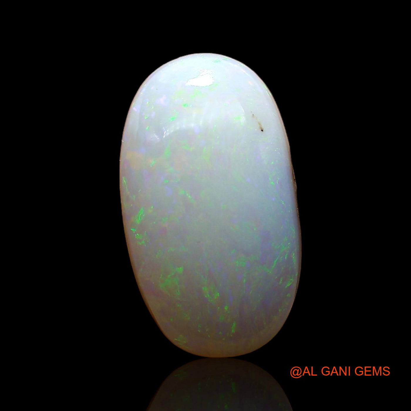 4.00 Cts Natural Australian Fire Opal Loose Gemstone Oval Cabochon 15x9x4 mm AC-960