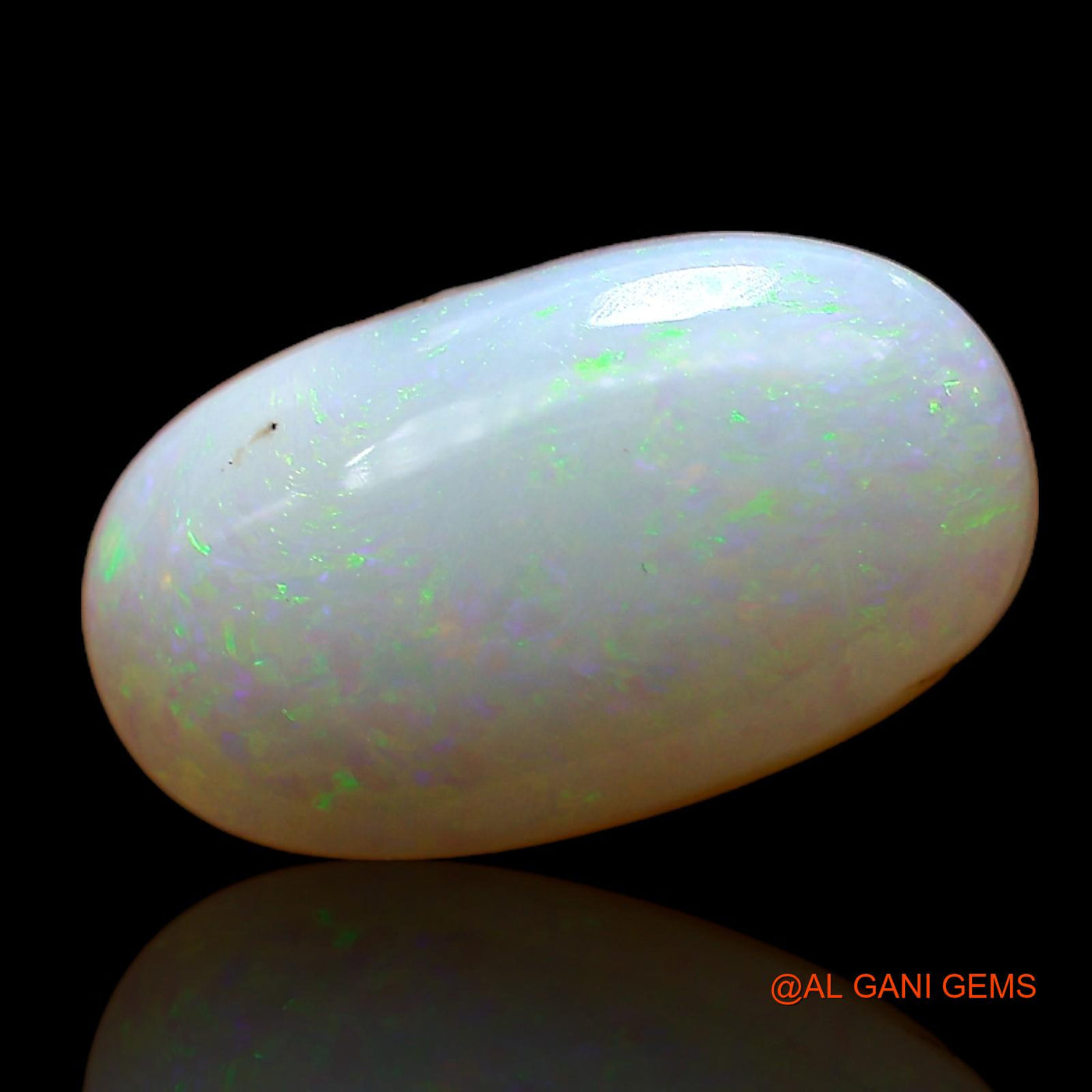 4.00 Cts Natural Australian Fire Opal Loose Gemstone Oval Cabochon 15x9x4 mm AC-960