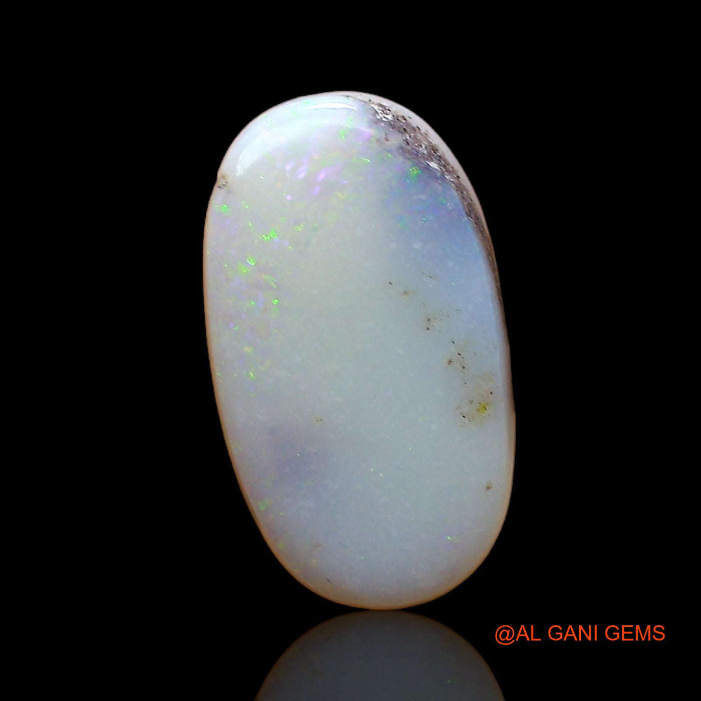 4.00 Cts Natural Australian Fire Opal Loose Gemstone Oval Cabochon 15x9x4 mm AC-960