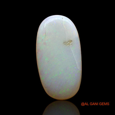 2.80 Cts Unheated Australian Fire Opal Loose Gemstone Oval Cabochon Natural 16x8x3 mm AC-963