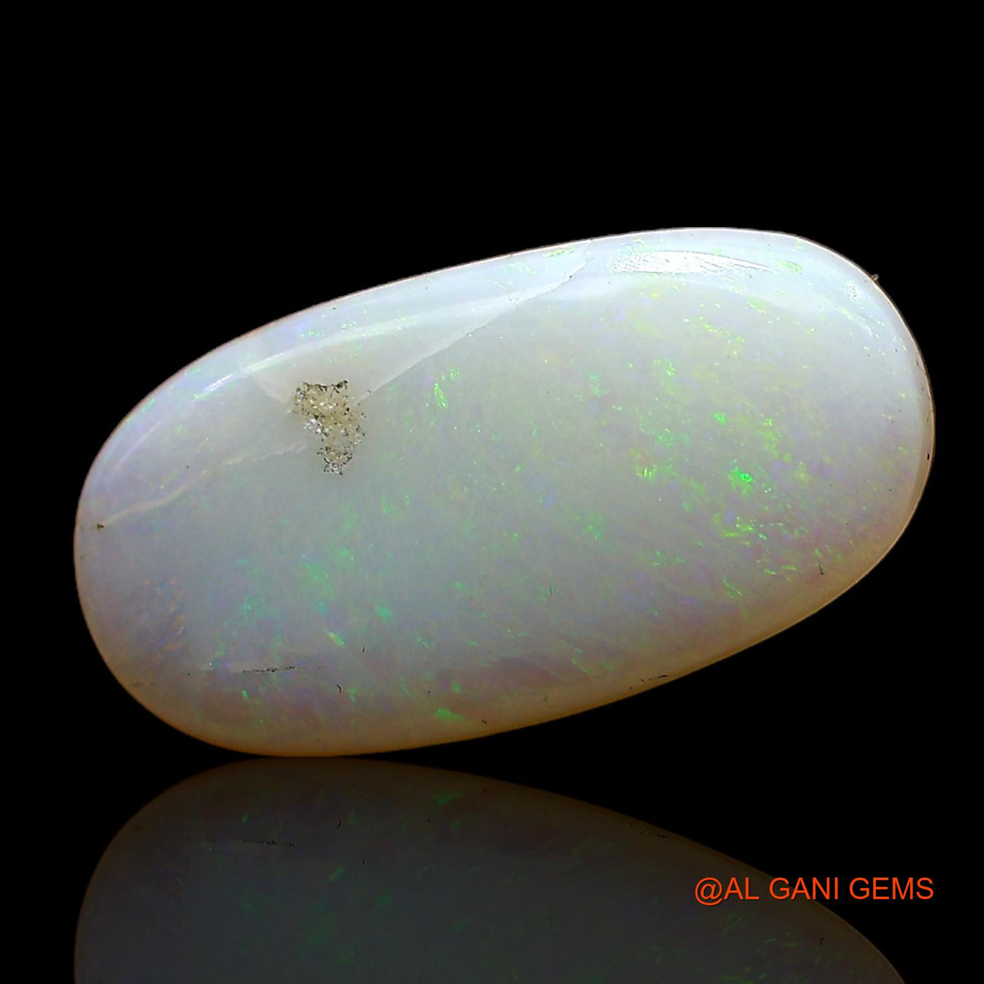2.80 Cts Unheated Australian Fire Opal Loose Gemstone Oval Cabochon Natural 16x8x3 mm AC-963