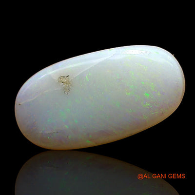 2.80 Cts Unheated Australian Fire Opal Loose Gemstone Oval Cabochon Natural 16x8x3 mm AC-963