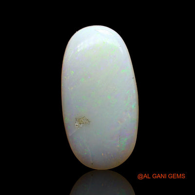 2.80 Cts Unheated Australian Fire Opal Loose Gemstone Oval Cabochon Natural 16x8x3 mm AC-963