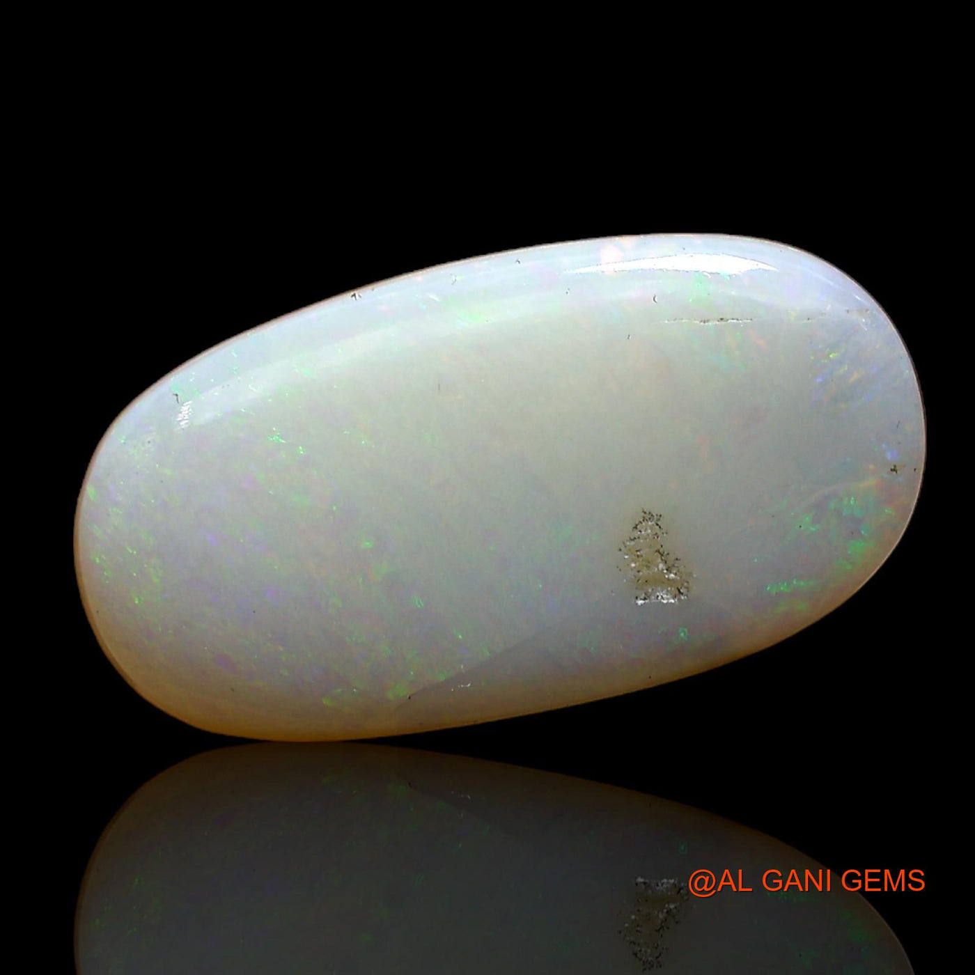 2.80 Cts Unheated Australian Fire Opal Loose Gemstone Oval Cabochon Natural 16x8x3 mm AC-963