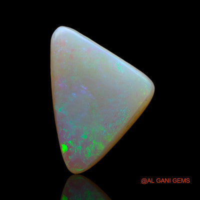 4.00 Cts Natural Australian Fire Opal Loose Gemstone Trillion Cabochon 15x10x4 mm AC-964