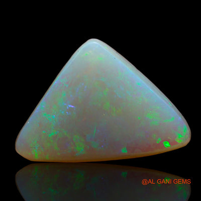 4.00 Cts Natural Australian Fire Opal Loose Gemstone Trillion Cabochon 15x10x4 mm AC-964