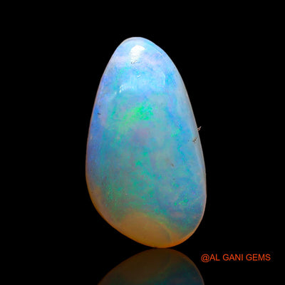 3.00 Cts Natural Australian Fire Opal Loose Gemstone Fancy Cabochon 15x8x5 mm AC-966