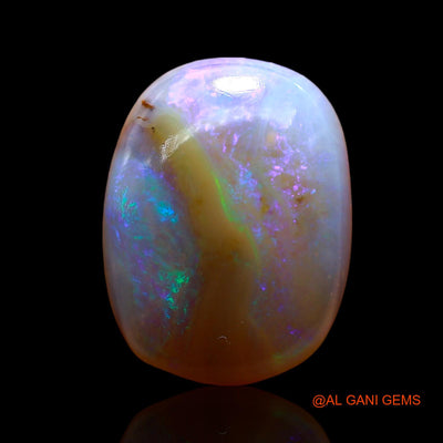 3.00 Cts Natural Australian Fire Opal Loose Gemstone Oval Cabochon 13x10x4 mm AC-968