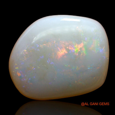 Natural Fire Opal Gemstone 4.00 Cts Loose Fancy Cabochon From Australia 13x11x4 mm AC-972