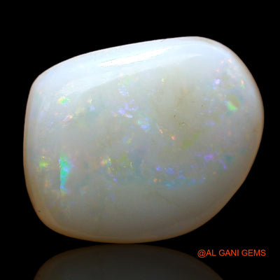 Natural Fire Opal Gemstone 4.00 Cts Loose Fancy Cabochon From Australia 13x11x4 mm AC-972