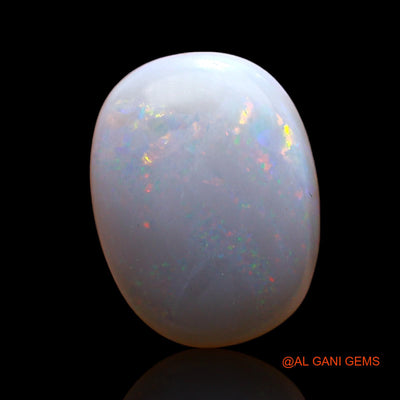 4.00 Cts Natural Australian Fire Opal Loose Gemstone Oval Cabochon 13x10x4 mm AC-973