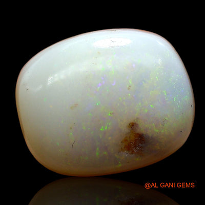 5.00 Cts Natural Australian Fire Opal Oval Cabochon Loose Gemstone For Jewelry 12x10x6 mm AC-975